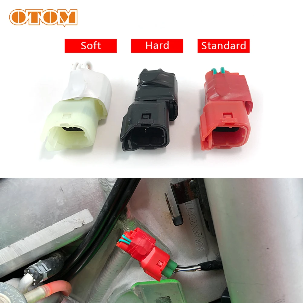 OTOM DFI Map Wire Lead Coupler Standard Soft Hard Electrical Power Mode Plug For KAWASAKI KX KXF KXSR 250 450 Motorcycle Part