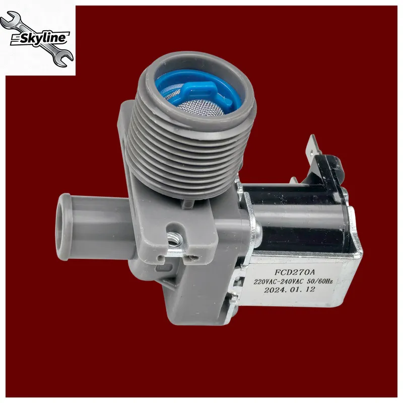 Complete set of original factory parts for fully automatic drum washing machine - single-head water inlet valve switch