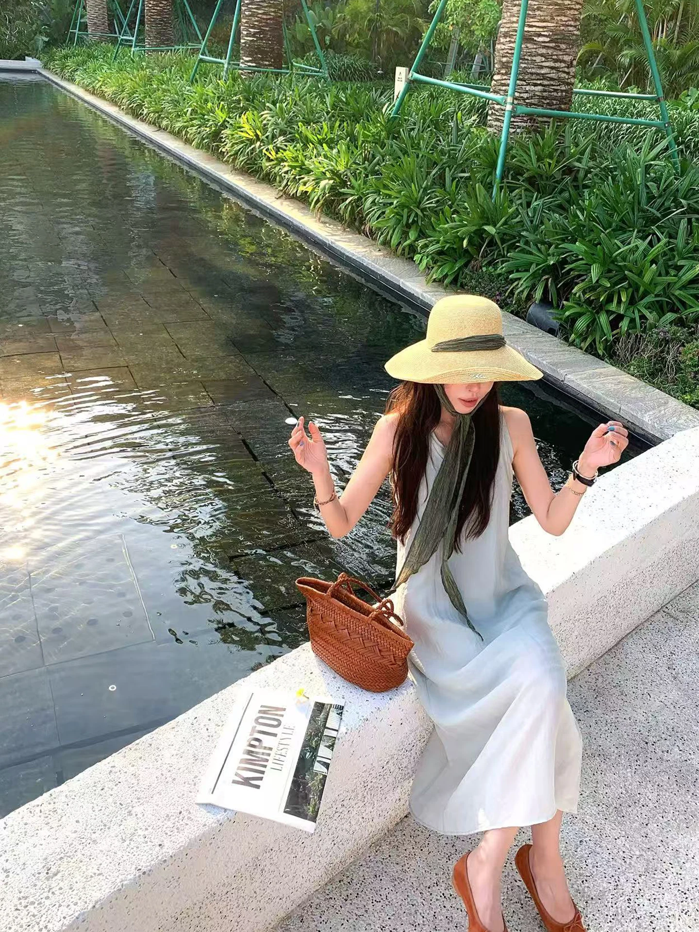 

Женское повседневное платье Jue Beauty с эффектом двухслойности, фейская юбка, короткий рукав, свободный крой, летний сезон, два цвета