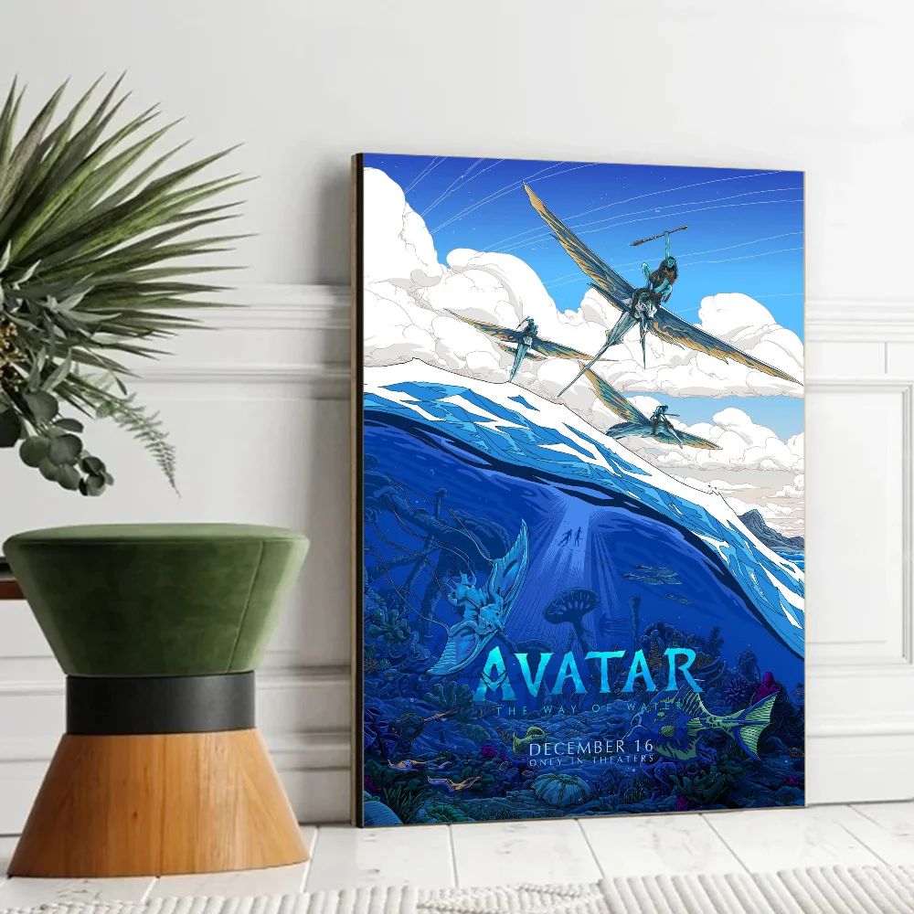 A-AvatarS The Way of Water Classic Vintage Posters HD Quality Wall Art Retro Posters for Home Room Wall Decor