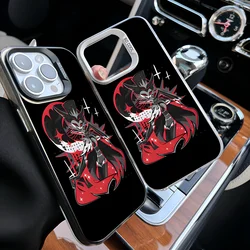 Epc H-Helluva B- Boss Phone Case IMD Phone Case For IPhone 16 15 14 13 12 11 Pro Max Plus Color Silver Cover