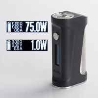 Original AKIRA Box Mod 75W By Ambition Mods and Galactika Mod 0.91inch OLED Screen Using One 18650 Battery for RDA RTA RDTA Tank