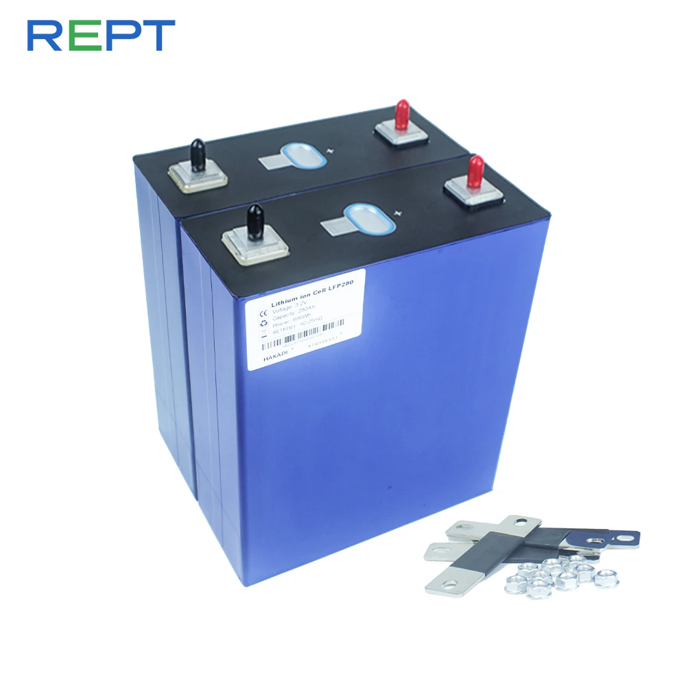 

DDP 4pcs REPT Lifepo4 280Ah Great Power 3.2v 280ah Lifepo4 Battery Cell 12v for Solar Energy Storage