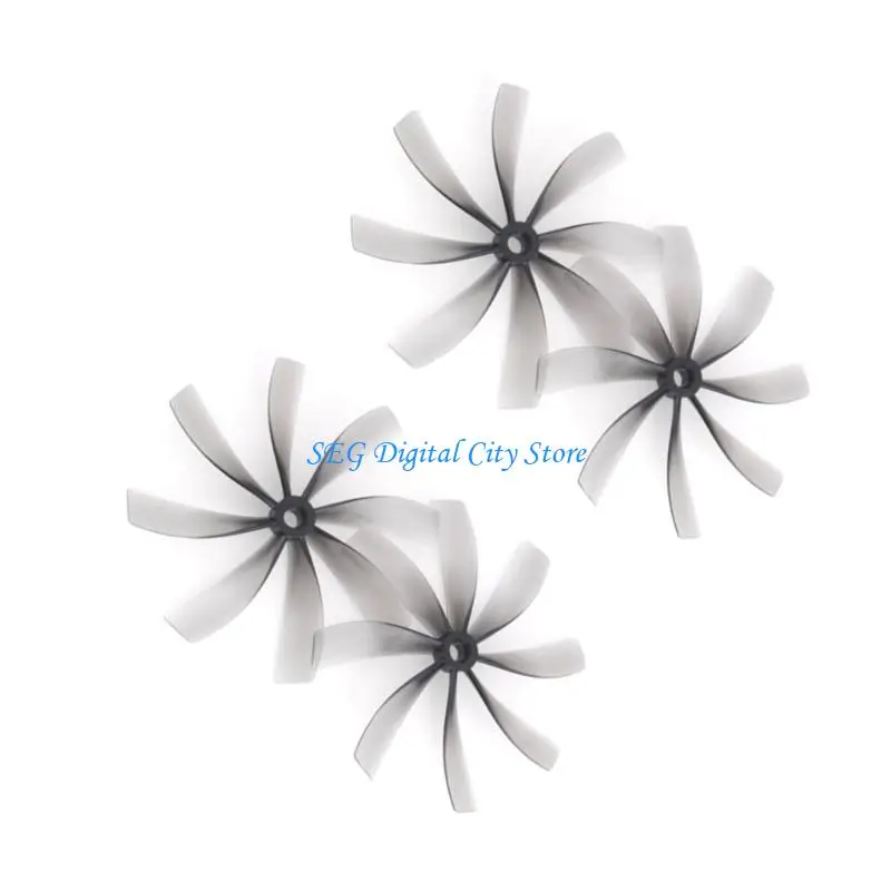 U75B 4Pcs 89MMX8 3.5Inch Propellers 8 Blade Each Optimized For Stability
