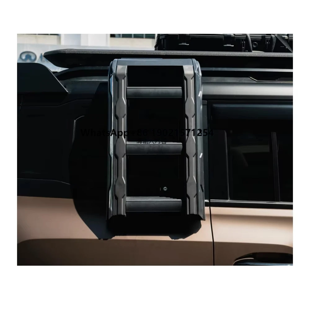 

Upgrade Folding Side Ladder 4x4 Off-Road Vehicles Aluminum Car Climbing Ladder Jetour Traveller T2 Accessories Exterior Parts