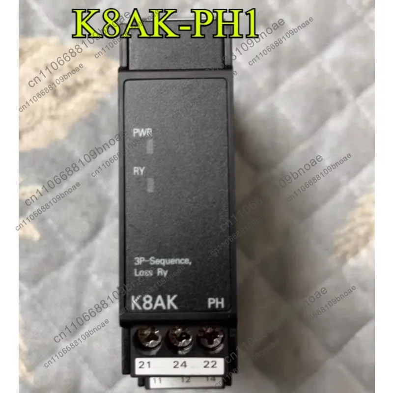 Phase Loss Motor Protector Phase Sequence Relay K8AK-PH1, Tested OK