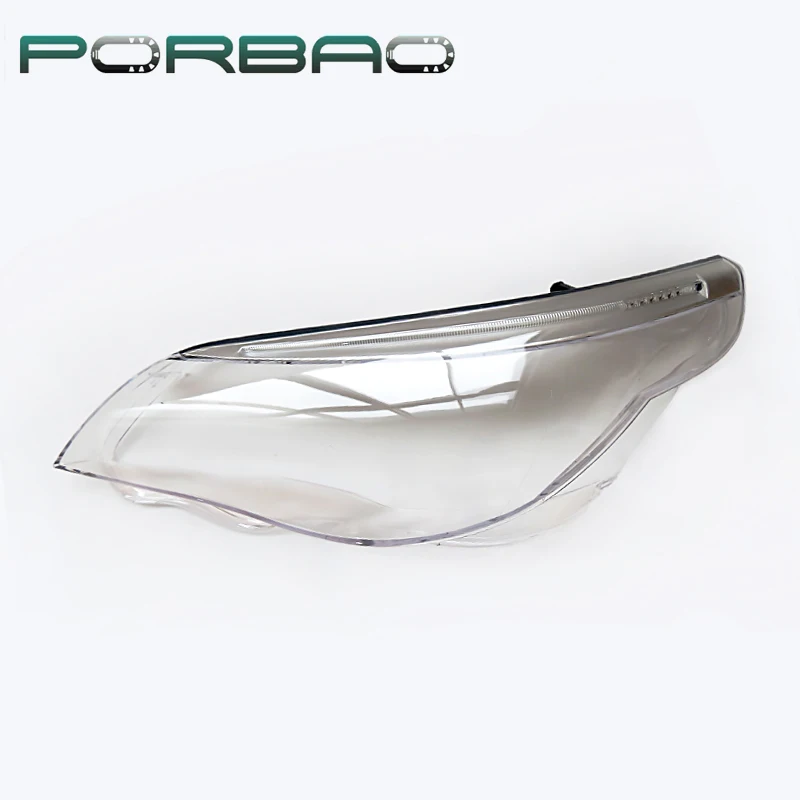 

High Configuration Auto Lamp Housing Headlight Lens Cover Car Transparent Headlamp Lampshade For BMW E60 2008 2009 2010