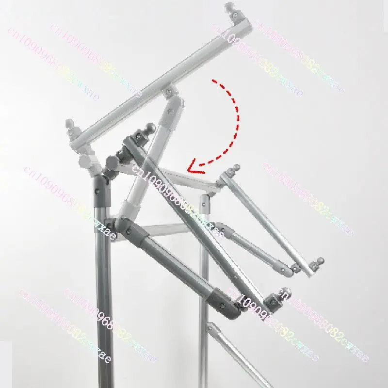 حامل أرضي، إطار غرز متقاطعة، إطار عرض توتر على شكل حرف V قابل للتعديل من سبائك الألومنيوم، إطار عرض توتر قابل للتعديل