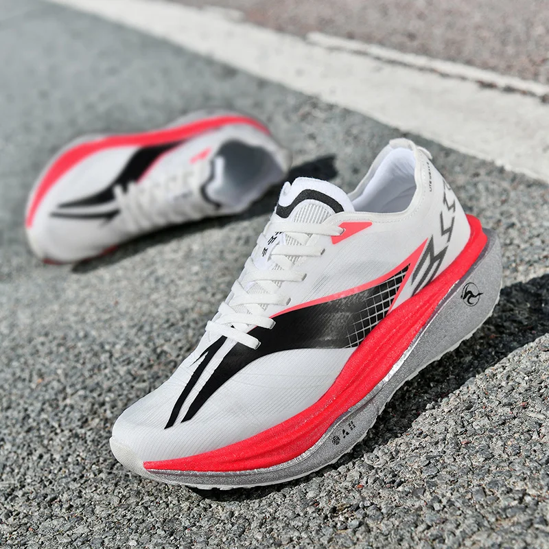 

Кроссовки для бега Marathon Carbon Plate Air Cushion: дышащие, легкие, удобные, нескользящие, для мужчин и женщин