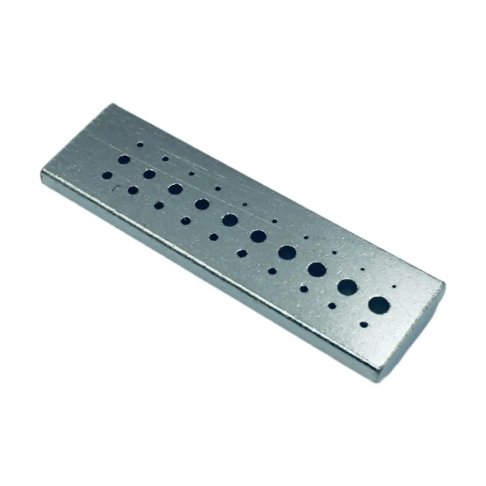 30 Holes Riveting Stake Watchmaker Tool Precision Rectangular Metal Plate