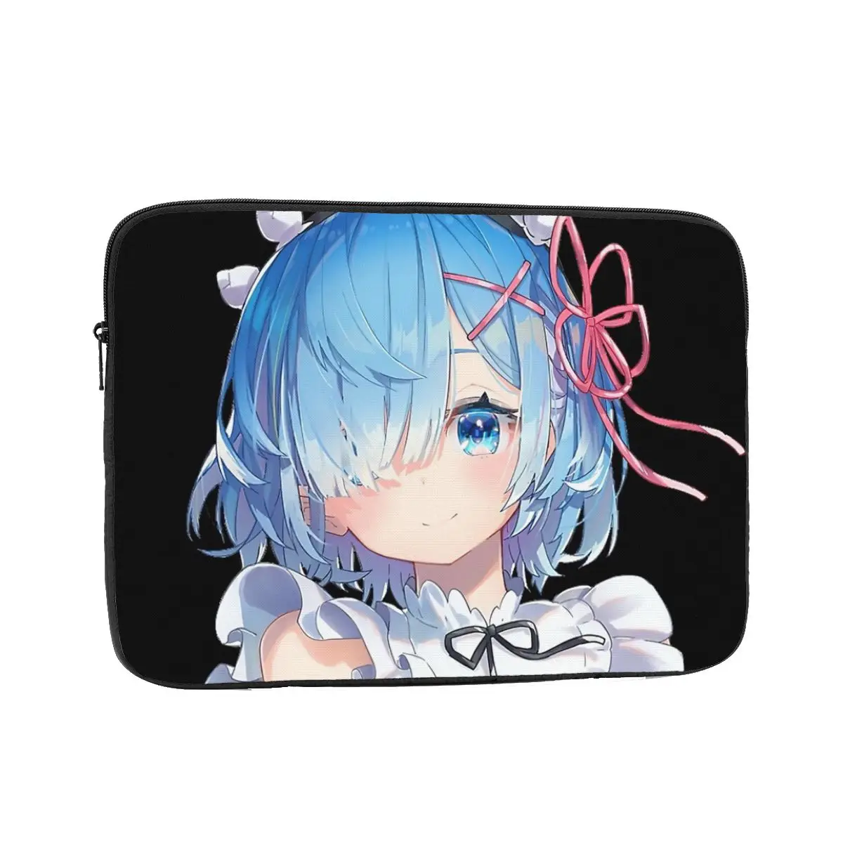 Re Zero - Rem Maid Smile Computer ipad Laptop Cover Case17 15 13 12 10 Inch Laptop Sleeve Bag Portable Cover Fundas Pouch