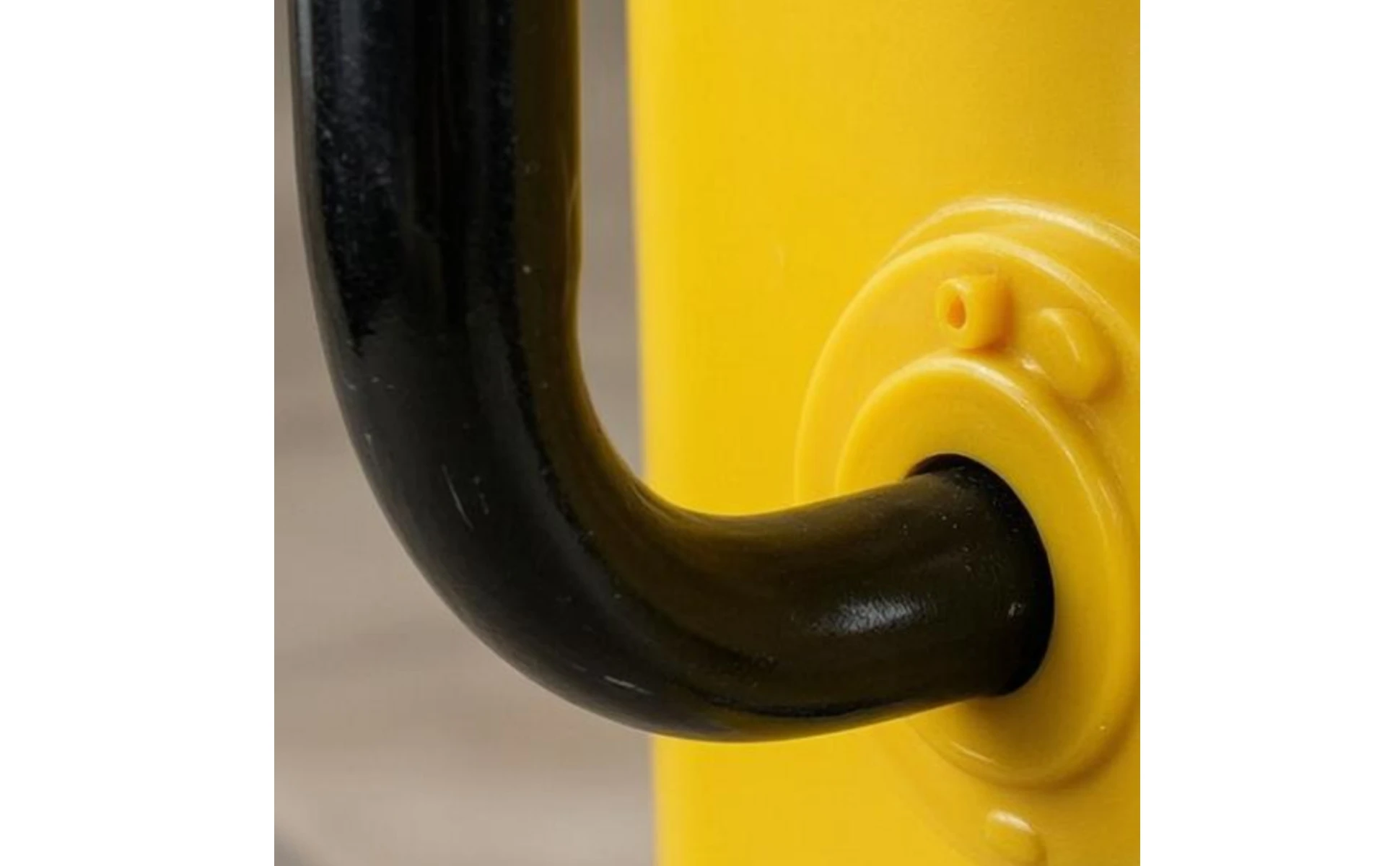 Hand-Press Mop Wringer Head Plastic and Metal Mop Wringer Head Cleaning Equipment Blue Grip Yellow