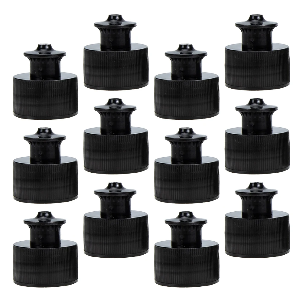 

30Pcs Sport Bottle Caps Push Pull Replacement Caps Push Pull Screw Caps Water Bottle Replacement Cover Water Kettle Twisted Lid