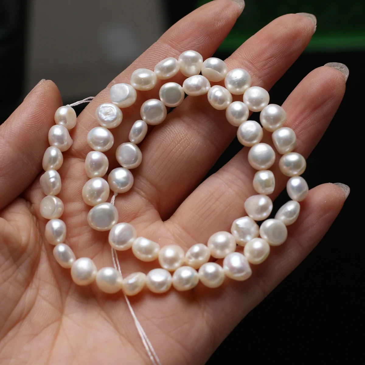 

A Grade Irregular Shape Loose Beasd Natural Freshwater Pearl for Jewelry Making Supplies DIY Women Necklace Bracelet Accessories