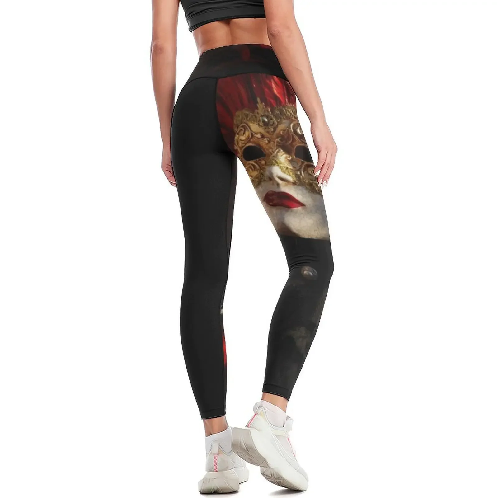 Lady in red Leggings sports tennis for Women's sports pants gym sportswear woman gym clothing Womens Leggings