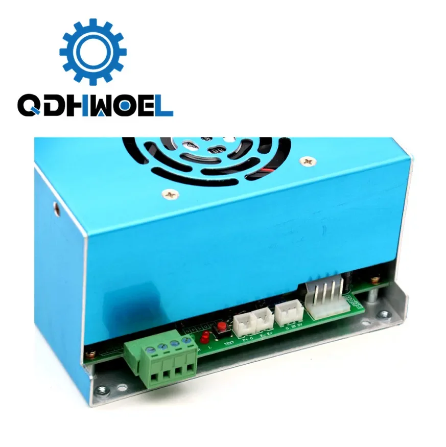QDHWOEL 40 واط CO2 مصدر طاقة الليزر MYJG 40WT 110 فولت/220 فولت 40 واط 25 واط 30 واط لآلة القطع والنقش بالليزر