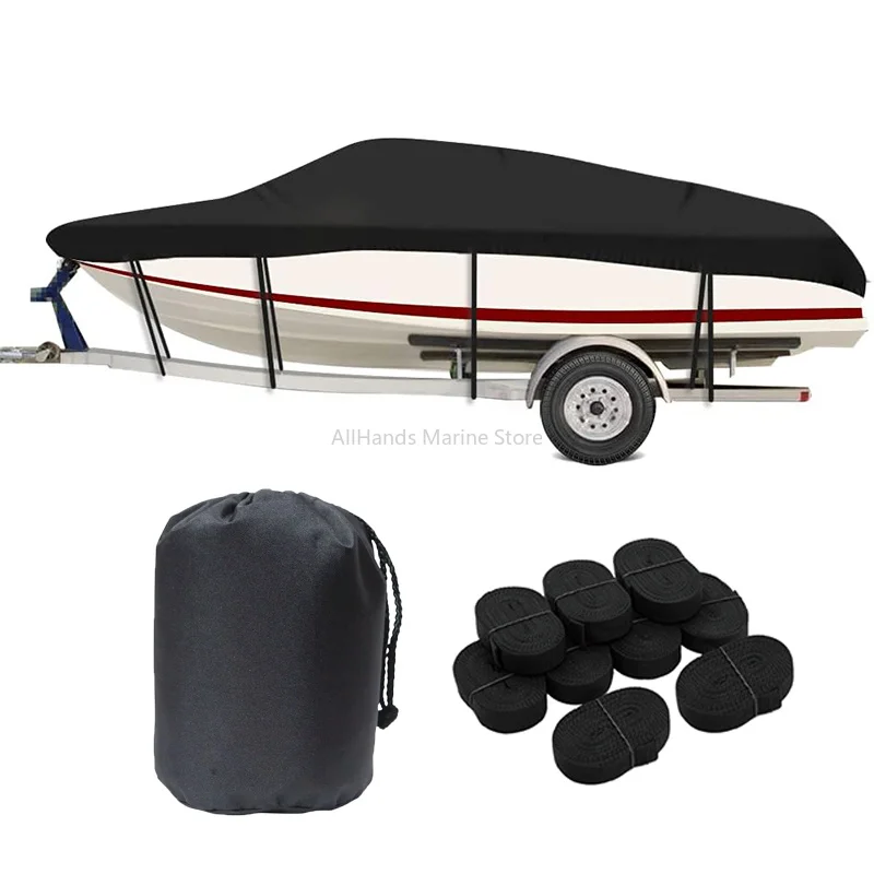 High Quality Outdoor Anti Uv Boat Cover 600D Durable Waterproof Hail Protect Boat Cover