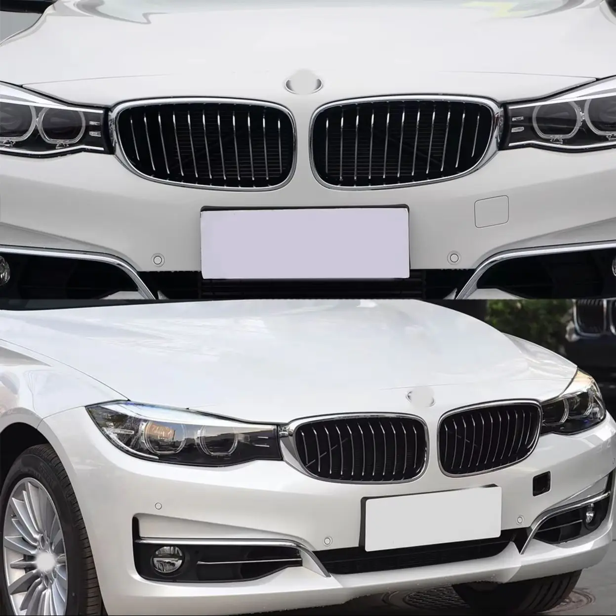 

Front Grill fit For Bmw F34 3 Series 318d 320i 330i 340i 2013-2019 Gran Turismo Front Kidney Grille Chrome Black Car Accessories
