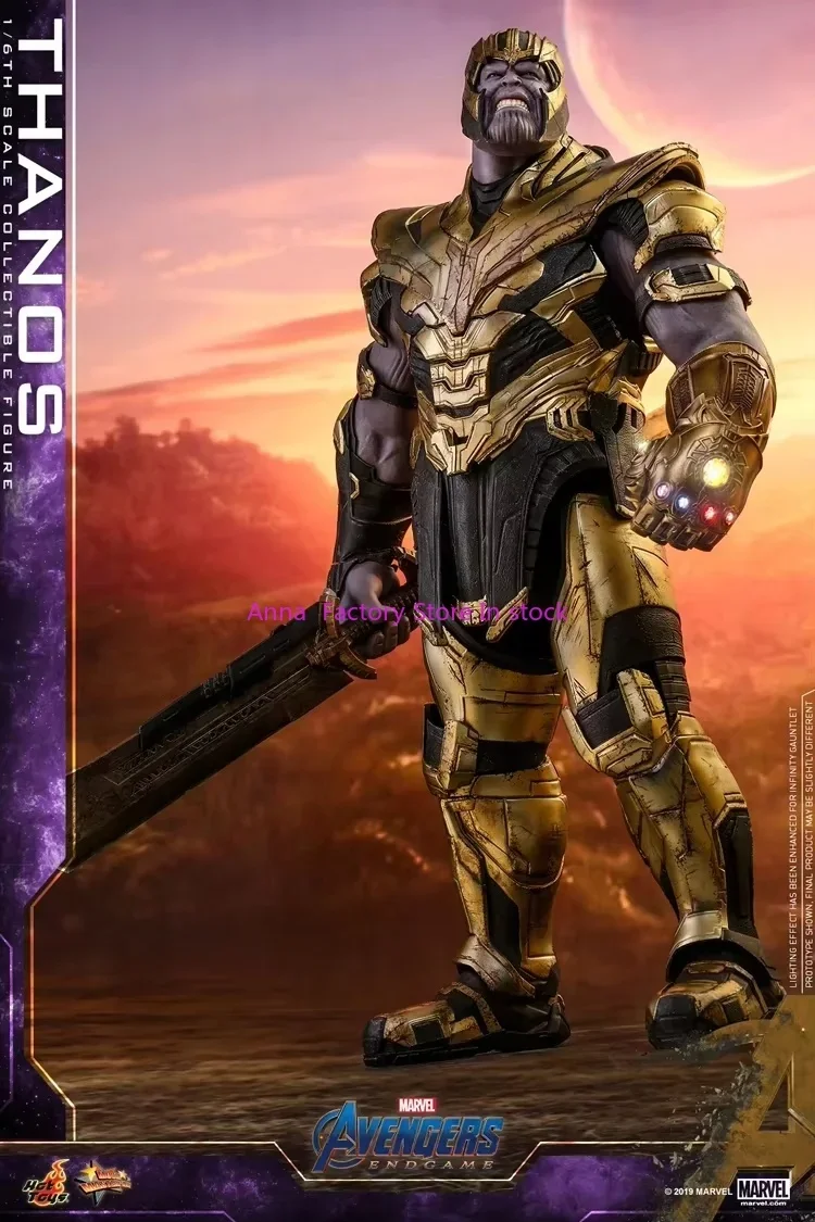 In stockOriginal  Thanos Action Figure 1/6 The Avengers 4 HT Thanos 3.0 MMS529 Anime Figure Endgame Model Toy Collection Gift