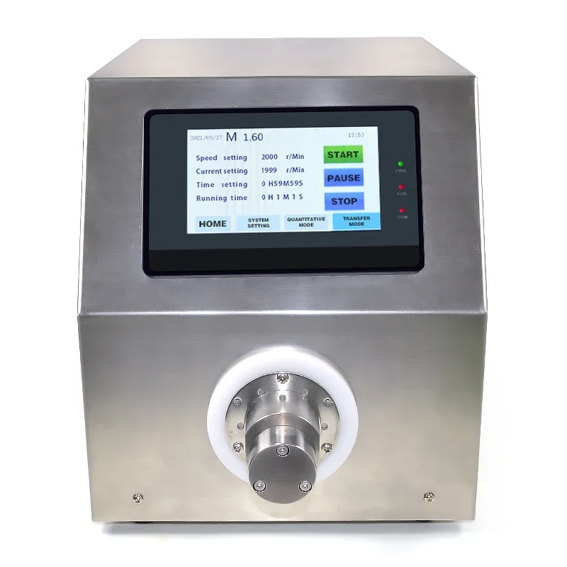 

Laboratory Low Flow Rate 1ml/min Digital Dosing Pump Prominent 220v Electric Metering Dosing Pump Quantitative Filling Pump