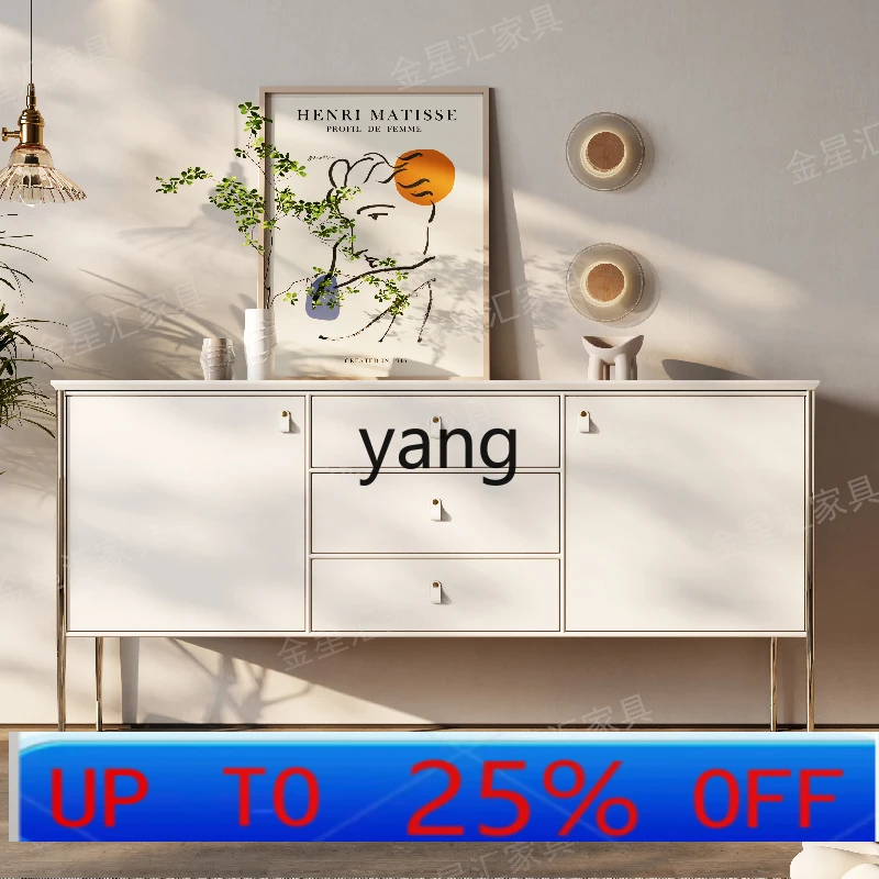 

LMM light luxury large living room storage chest cabinet storage decorative side cabinet TV