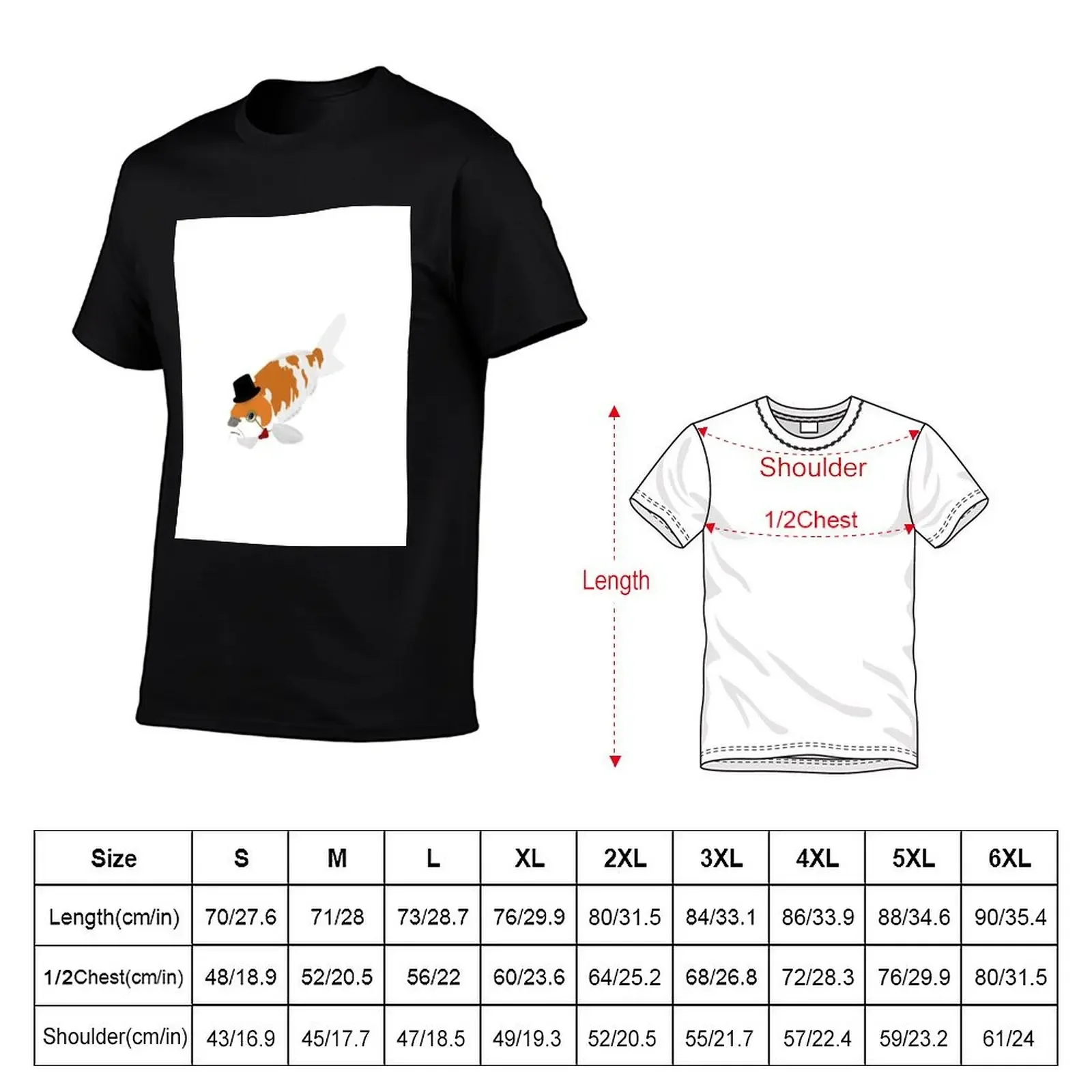 so-FISH-ticatedmwitgh monocle T-Shirt new edition boys animal print quick-drying tops workout shirts for men