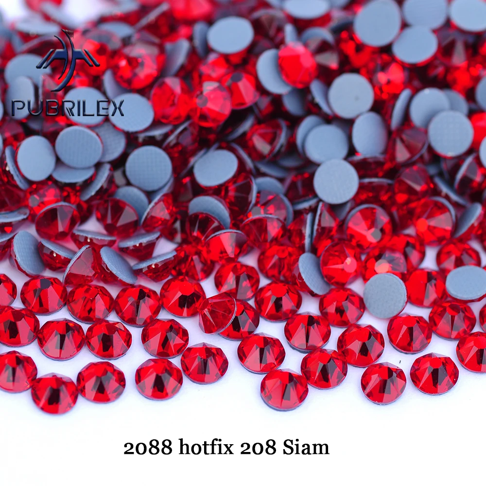 YANRUO 2088HF Diamante Element 8 große 8 kleine Bügel-Strasssteine zum Aufbügeln für Kleidung, Kristalle, DIY-Dekoration, Hochzeitskleid – Detail 7