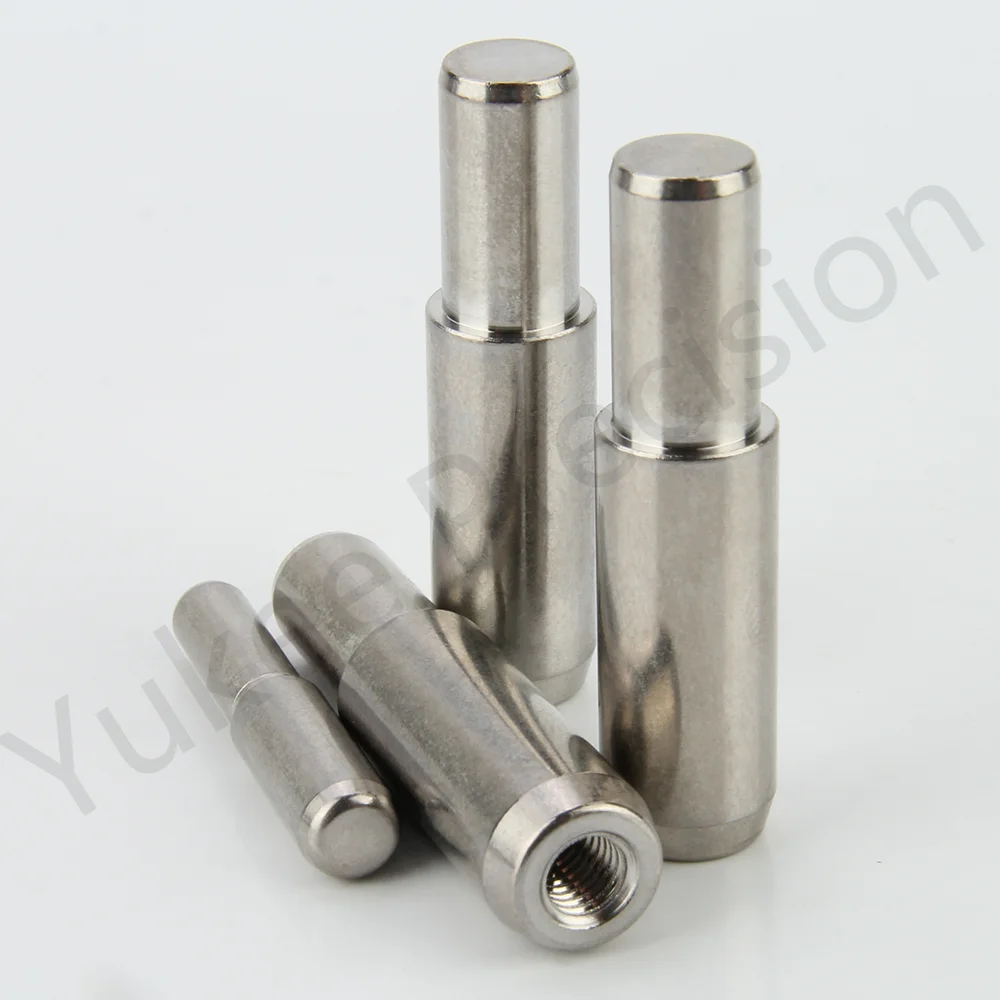 Body Dia 5mm 6mm 8mm 10mm 13mm YK618 Locating Pins, Locating Plungers, 304 Stainless Steel Pins, Internal Thread Step Locating P