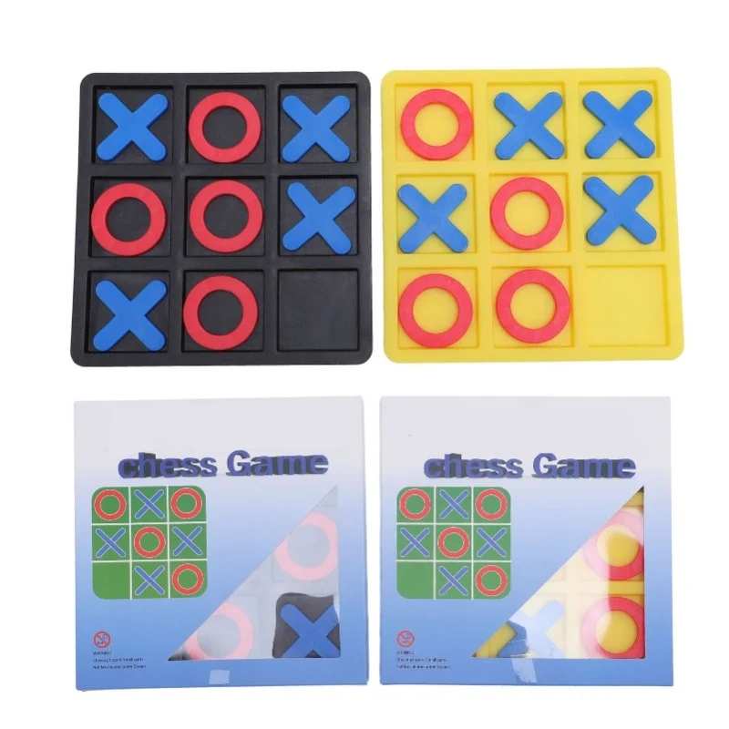 2Set 2Set XO Board Game Plastic Classic XO Chess Board Game Indoor Party Game With X And O Pieces For Kids Family Gathering - Aliexpress Deal