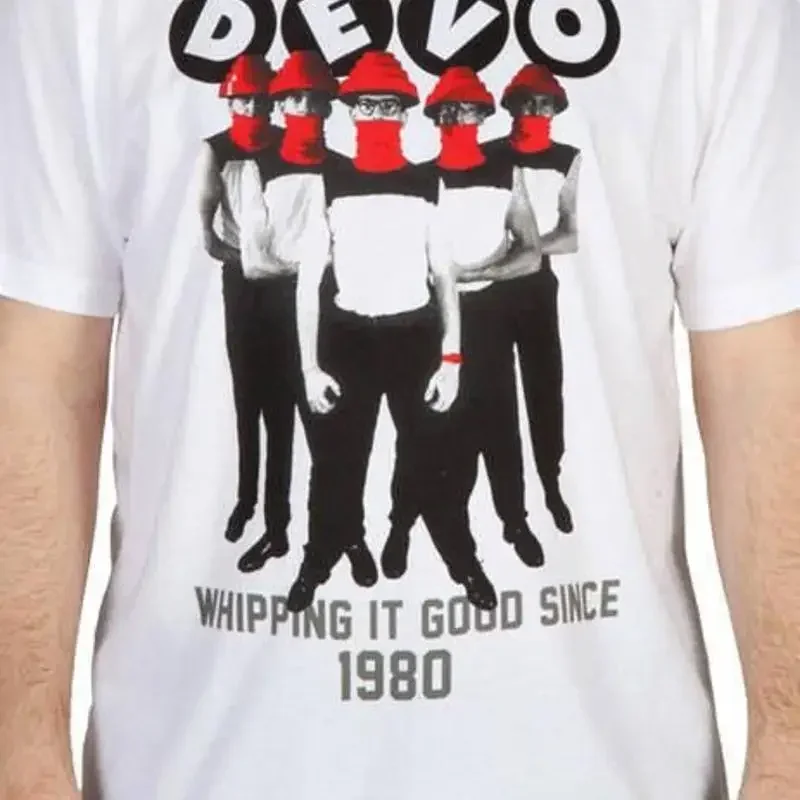 Whip It Devo Song T Shirt Freedom of Choice Gerald Casale Mark Mothersbaugh
