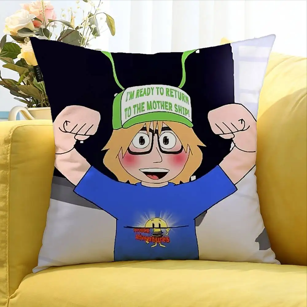 Fact A-Attack Adventures Facty Various Sizes Square Pillow Case For Car Home Bedchamber Decor 5