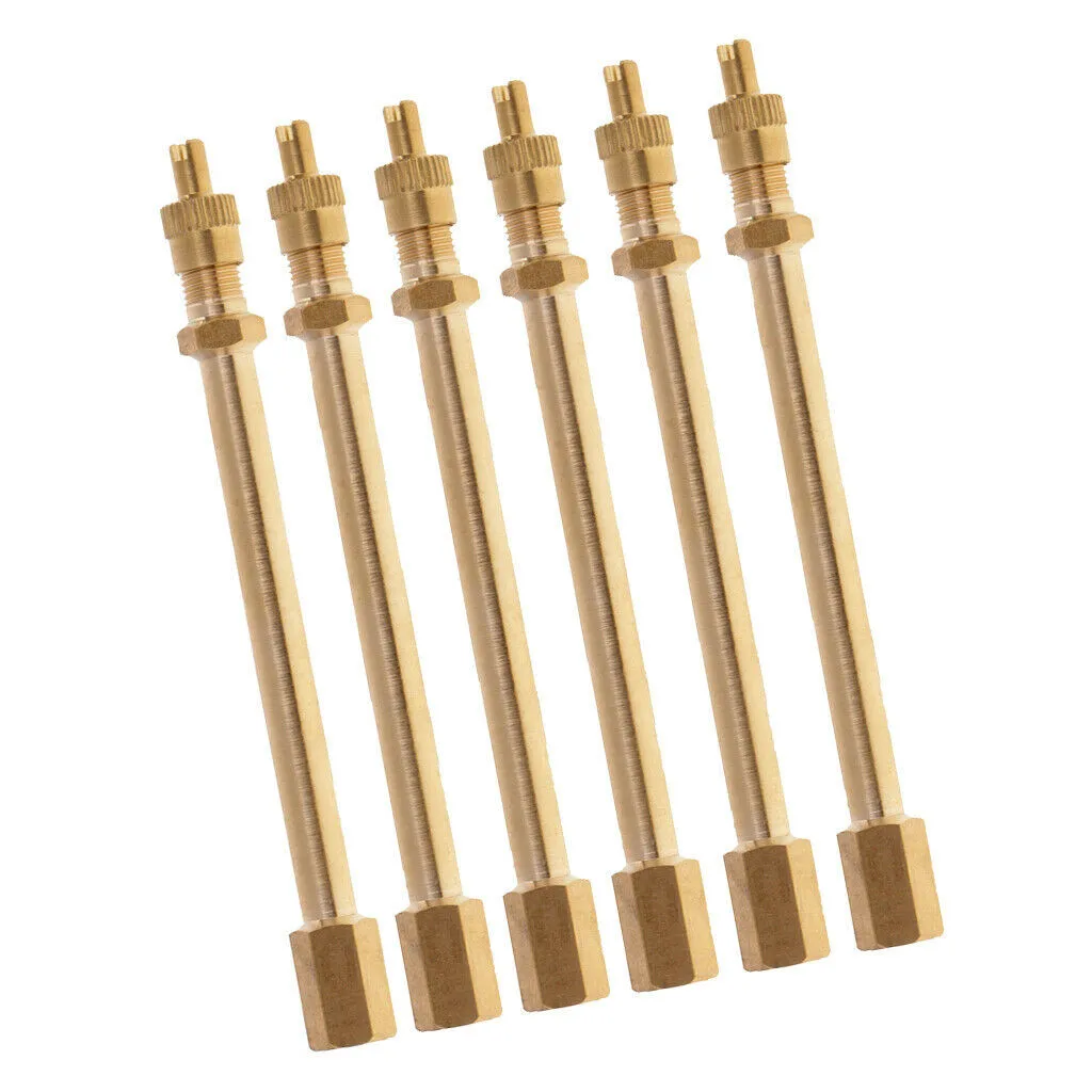 

Клапан удлинителя шин, запасные части удлинителя, заменяет внедорожник, шина, грузовик, клапан 100 мм, 6 шт., желтый аксессуар