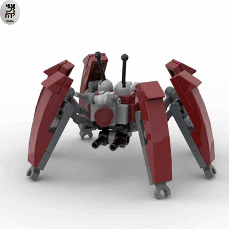 Bomboad Jedi LM-432 Crab Droid 4 gambe MOC Building Blocks modello Robot Action Figures assemblare mattoni fai da te giocattoli per bambini regalo per bambini