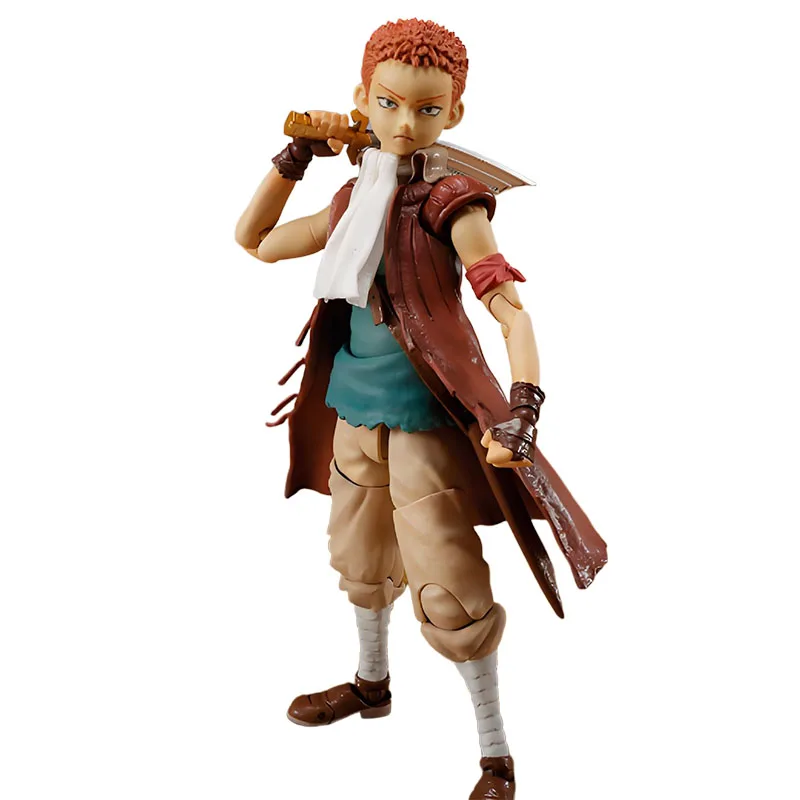 Bandai Original S.H.Figuarts Isidro & Silke 125mm & 120mm Anime figurine à assembler modèle jouets modèle cadeaux pour les garçons