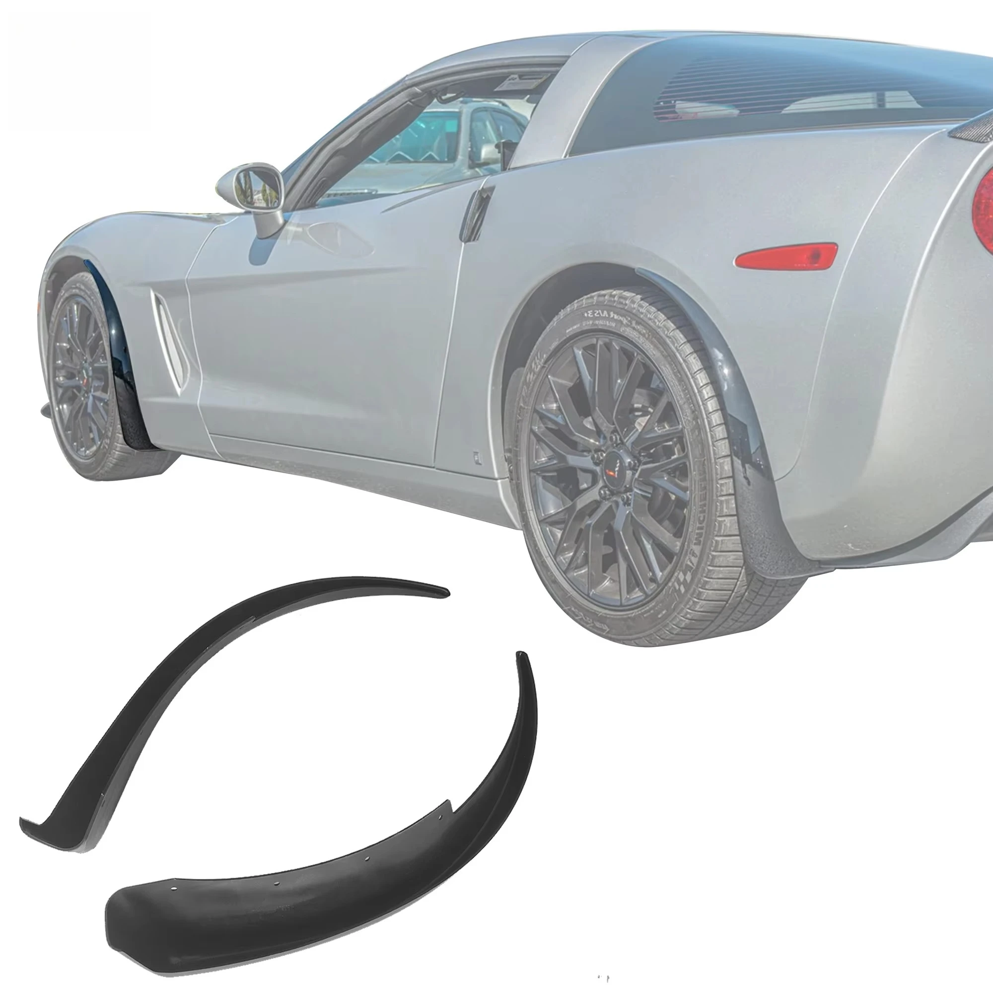 Car Accessories Mud Flap Mudflaps Splash Guards Wheel Mudguard for Corvette C6 2005-2013