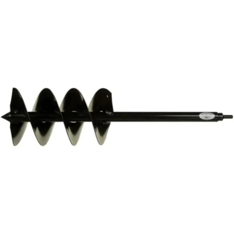 

Power Planter Auger Drill Bit Extension 7" x 28" with 1/2" Non-Slip Hex Drive — Garden Auger for Planting Gallon Potted Plants a