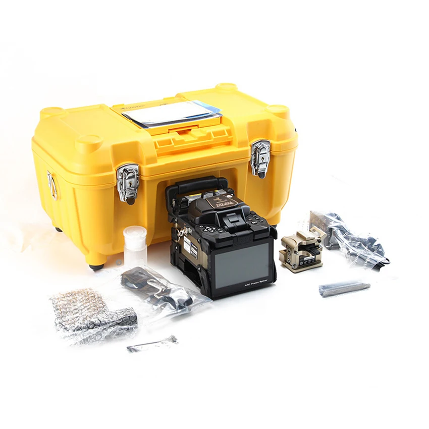 

Tumtec FST-83A Fusion Splicer with 6 Motor High Quality ARC Fusion Splicing Machine