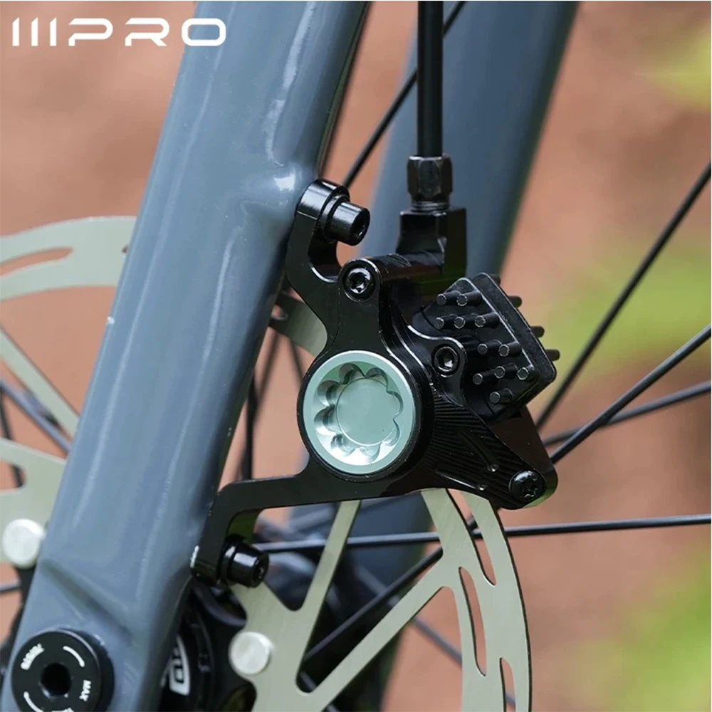 IIIPRO Bicycle mechanical line pull brake converted to hydraulic brake modified parts