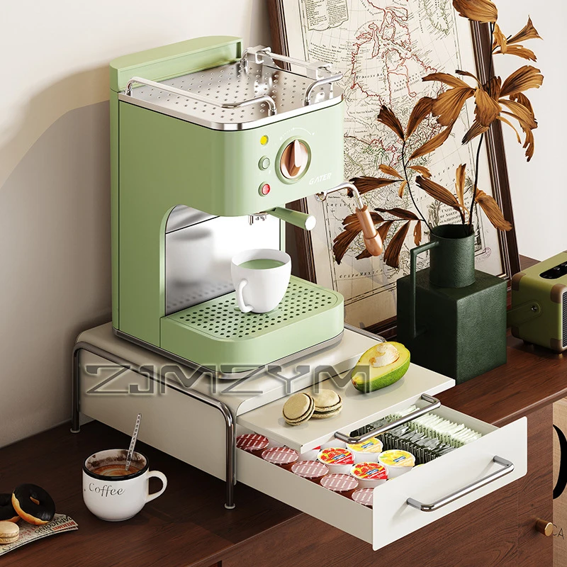 Pod Holder Drawer Capsule Organizer, Pull Out Coffee Pods Storage, Slide Out Drawers Holder for Capsules, Under Brewer Storage