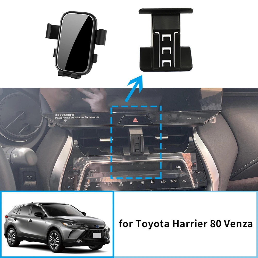 

for Toyota Harrier Venza 2021-2024 XU80 GPS Bracket Navigation Stand Auto Accessories