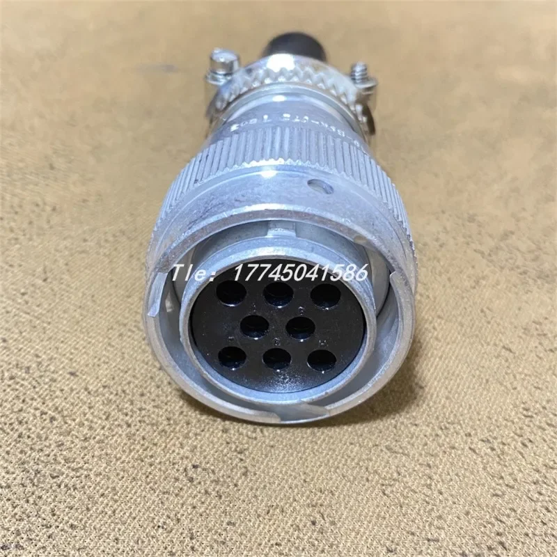 HD36-18-8SN/E-059/072 8P circular aviation connector plug with tail clip