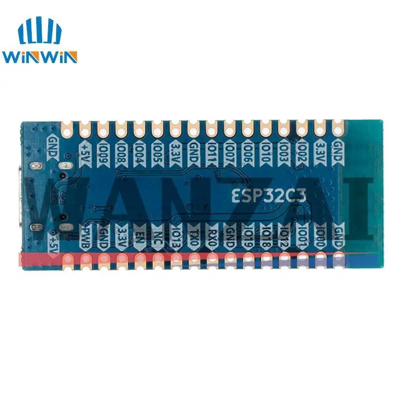 ESP32 Development Board ESP32 C3 LCD CORE Board Onboard 2.4G Antenna 32Pin IDF WiFi + Bluetooth CH343P for Arduino Microprython