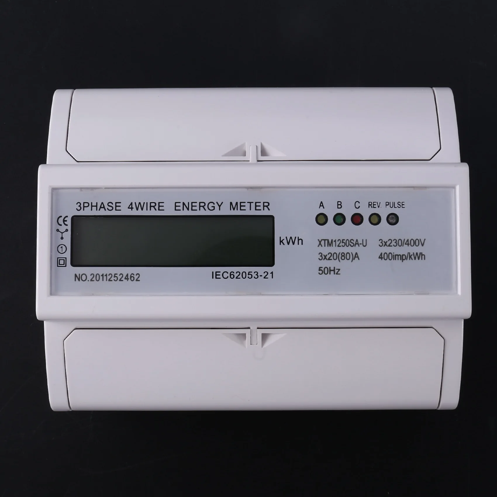 AP-3 المرحلة 4 سلك الكهربائية الرقمية كيلووات ساعة مقياس الطاقة LCD ثلاثة أربعة أسلاك DIN-السكك الحديدية كيلووات ساعة متر 230 فولت/400 فولت