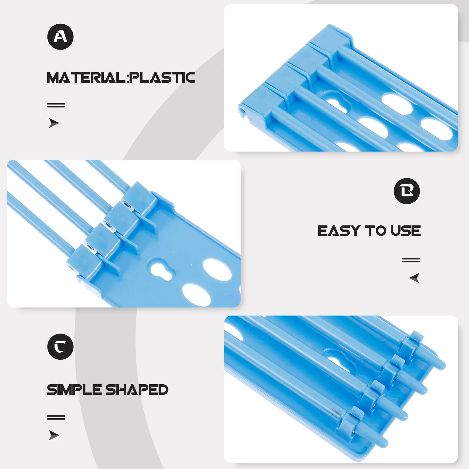 Pigeon Leg Band Holder Durable Plastic Rack for Convenient Storage and Management Racing Pigeon Rings Bird Foot Rings Holder