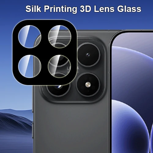 

Для Xiaomi 17 15 15T 15s 14 14T Civi Pro Ultra камера с черным покрытием, шелковая линза с принтом, защитная пленка из закаленного стекла 9H