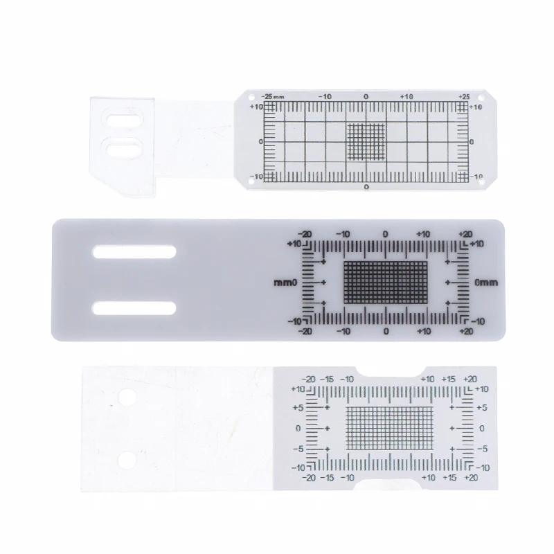 HOT Clear Acrylic Crack Gauge Monitor Accurate Crack Monitoring Record Tool Crack Measuring Instrument For Monitoring Wall Crack