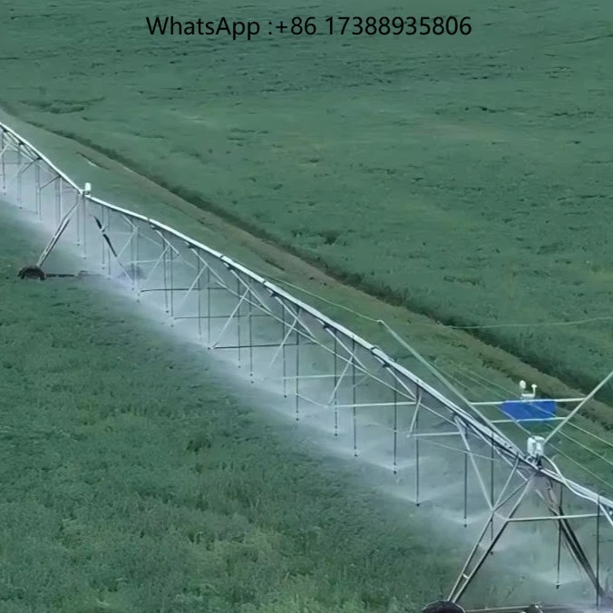 Efficient Farm Watering Equipment for Crop Production Pivot Irrigation System with Stable Drive and Uniform Spraying