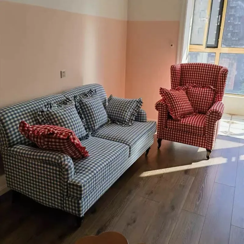 

Classic Game Living Room Sofas Designer Double Elegant Minimalist Sofa Apartment Modern Meuble De Salon Furniture Accessories