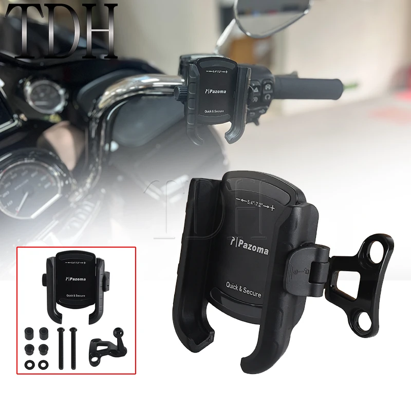 Motorcycle Phone GPS Mount Holder Phone Support For Harley Touring Road Glide FLTRK FLTRXS FLTRXST FLTRU FLTRKSE FLTRX 2015-2023