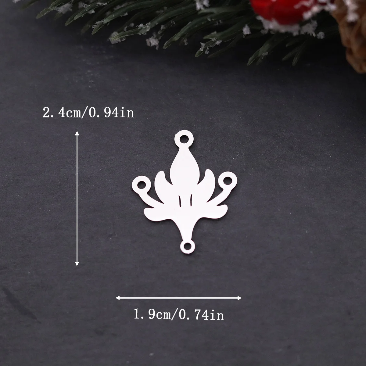 3pcs Crane Bird Charms DIY Earring Necklace Bracelet Raccoon Floral Fleur-de-lis Angel Wings Cat Pendant For Jewelry Making